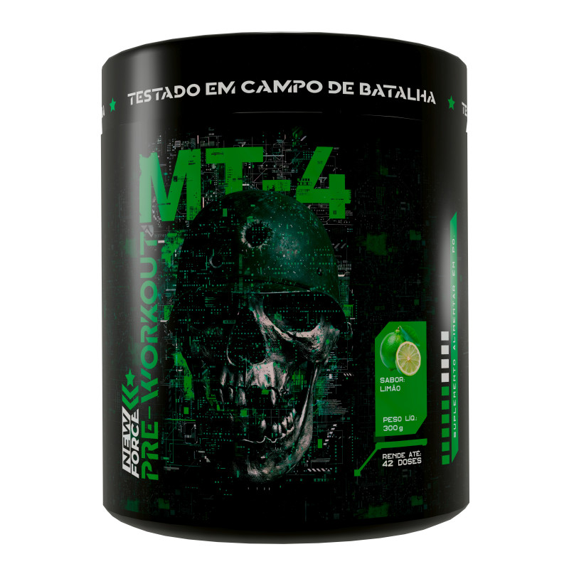 PRÉ TREINO MT4 300g NEW FORCE LIMÃO
